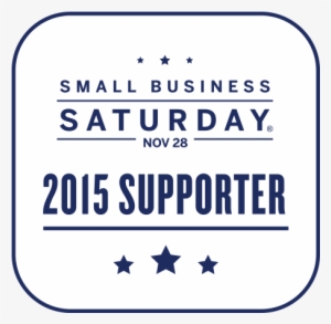 Badge White - Small Business Saturday November 24