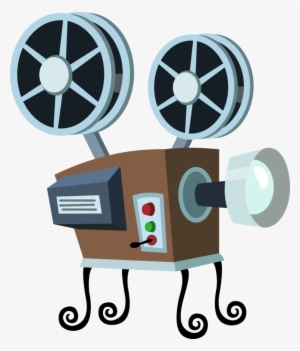 Free Download Mlp Projector Vector Clipart Movie Projector - Old Film Projector Cartoon