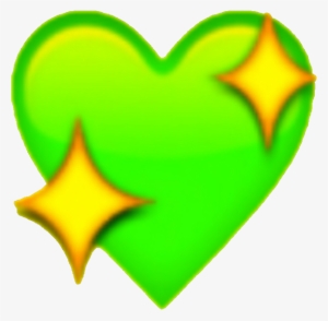 Shiny Heart Emoji Png
