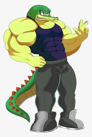 Vector-manny The Crocodile - Sonic Series Vector The Crocodile