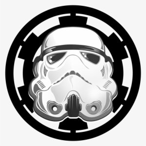 Anakin Skywalker Star Wars Galactic Empire Rebel Alliance - Imperial Shock Trooper Logo