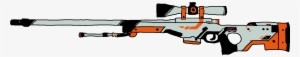 Drawn Sniper Cs Go - Cs Go Awp Asiimov Png