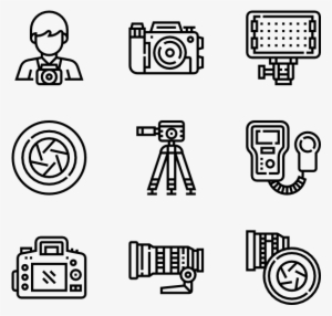 Camera And Accessories - Design Icons