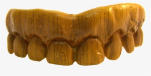 My Wooden Teeth - Billy Bob Fake Halloween Teeth - Wooden