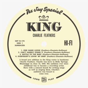 Sep 10 174 Charle Feathers Labels 1 - Unwind Yourself-the King Recordings 1964-1967 Cd