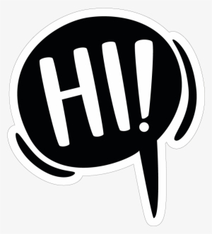 Collection Expressions - Hi - Hi Sticker