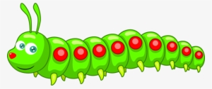 Caterpillar Vegetable Fruit Plant Stem Firkin - Clip Art