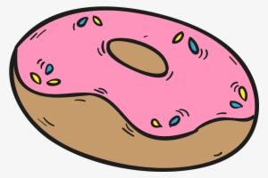 Doughnut Breakfast Cartoon - Doughnut