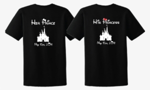 500223 Her Prince Disney - Mom Disney Shirt