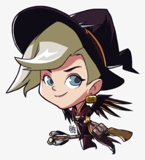 Witch Mercy Alternate Cute Spray By Petetoy On Deviantart - Overwatch Mercy Cute Spray