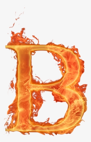 Alfabeto Inspiracion China Png Imagenes Png Del Alfabeto - Fire Letter B Png