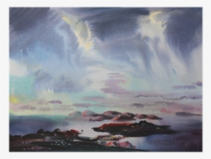 Watercolor Painting Of The Sicily, Italy - Painting