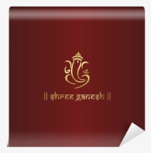 Ganesha, Hindu Wedding Card, Royal Rajasthan, India - Emblem