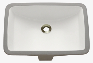Rectangle Undermount Bathroom Sink - Rectangular Porcelain Sink