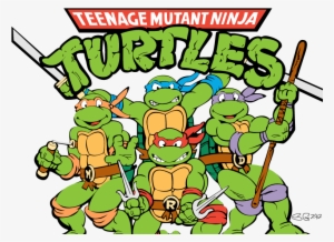 Turtle Clipart Logo Png - 80s Teenage Mutant Ninja Turtles