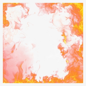 Blue Fire Frame Png