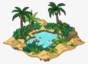 Tmp Decoration Oasis@4x2142751161 - Desert Oasis Png