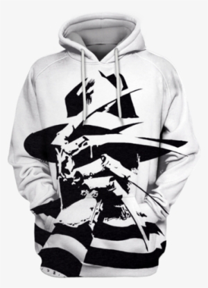 3d Freddy Krueger Hoodie - Freddy Krueger Stencil