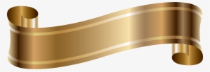 Free Png Black And Gold Banner - Gold Banner Png