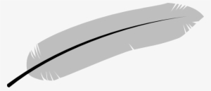 Totetude Grey Feather Clip Art At Clker - Feather Clip Art Png