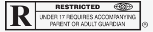 R Rating - Rated R Png