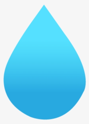 Blue Raindrop - Simple Water Drop