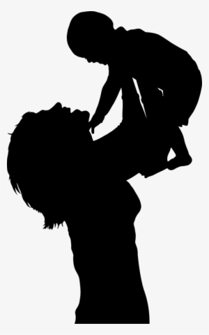 Parenting - Woman And Baby Silhouette