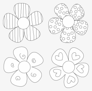 Paper Flower Cut Out Templates Picture Freeuse Download - Free Printable Flower