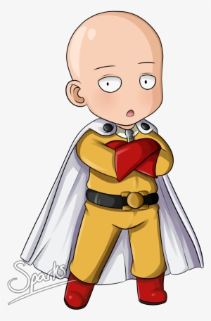 One Punch Man Chibi Anime Manga Transprent - One Punch Man