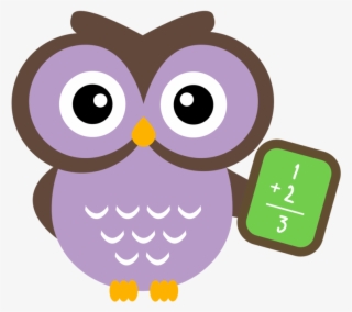 Banner Free Burke Ashley Math Teacher - Cute Owl Clip Art
