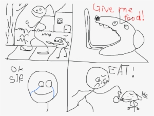 Nose Drawing Comic - Line Art