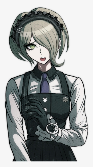 Danganronpa V3 Bonus Mode Kirumi Tojo Sprite - Danganronpa 3 Killing Harmony Kirumi Tojo Cosplay Maid
