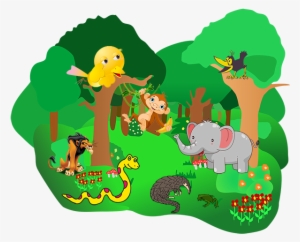 Clip Download Jungle Story Frames Illustrations Hd - Short Story