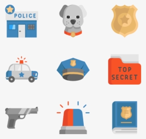 Police 40 Icons - Icon