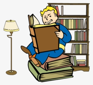 Fallout Clipart Perk Art - Fallout Vault Boy Intelligence