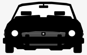 Clip Art At Clker Com Vector Online - Car Front View Vector Png