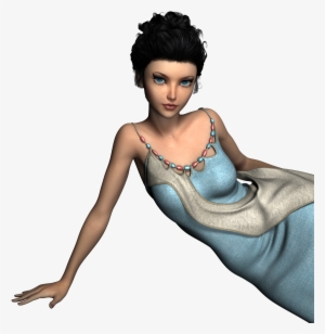 Sitting Woman 3d Render Model 1290083 - Girl