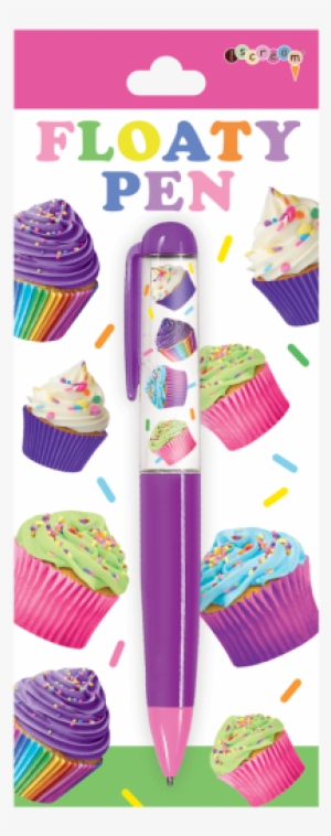 Cupcake Floaty Pen - Iscream Fun Floaties 'colorful Cupcakes' Ball Point