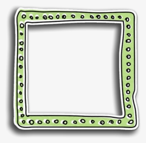 Frame Frames Green White Border Borders - Picture Frame