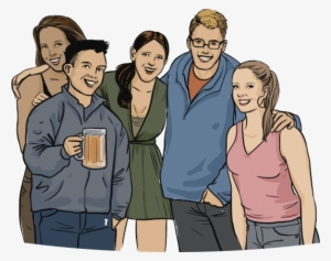 Find Good Friends - Transparent Image Of Friends