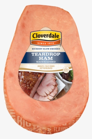 1/2 Boneless Teardrop Ham - Cloverdale Foods Co Cloverdale Cooked Bratwurst 14