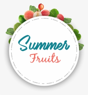 Las Frutas De Verano Corona Placa