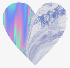 Holographic Heart - Tumble Background