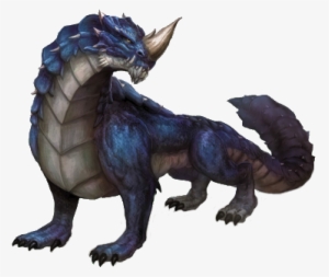 Resembling A Wingless Blue Dragon, The Guard Drake - Hoard Of The Dragon Queen Guard Drake