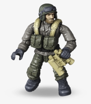 Wwii Tank Driver - Mega Bloks Call Of Duty Legends 673cng96