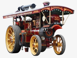 Steam Powered Road-locomotive From England - Steam Engine Car