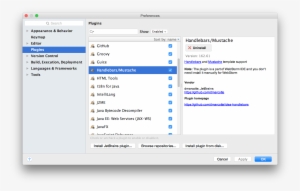 Install The Meteor And Handlebars Plugins - Webstorm
