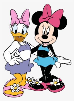 Daisy Duck Clip Art Disney Galore In - Daisy Duck And Minnie Mouse