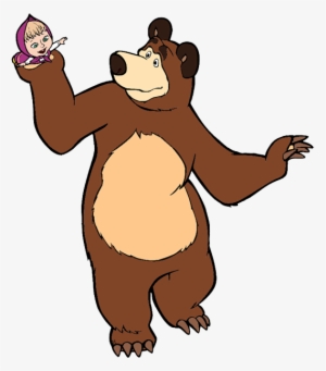 Masha And The Bear Png - Masha And The Bear Clipart