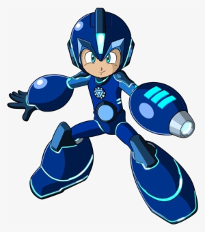 Megaman's New, Permanent Trademark Look Photo Glowing - Mega Man New Design